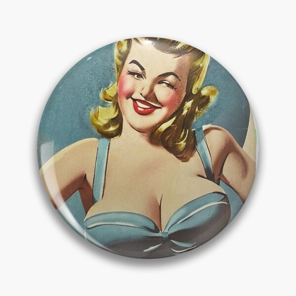 Item preview, Squinting Pinup Girl designed and sold by cutestpinups.