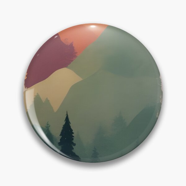 Item preview, Enhance Your Space with Our Beautiful Selection of Minimalist Landscape Mountain Trees Prints designed and sold by supeart.