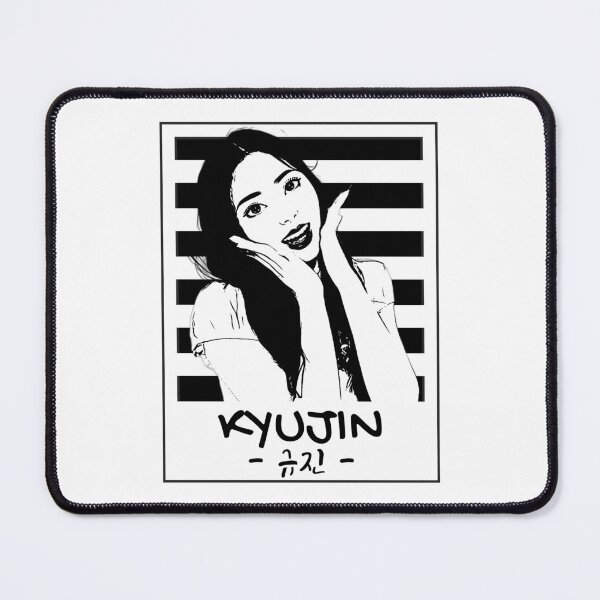 Item preview, NMIXX Kyujin Silhouette Black and White designed and sold by AliffStudio.