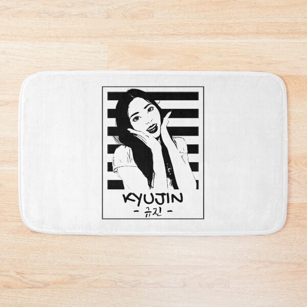 Item preview, NMIXX Kyujin Silhouette Black and White designed and sold by AliffStudio.