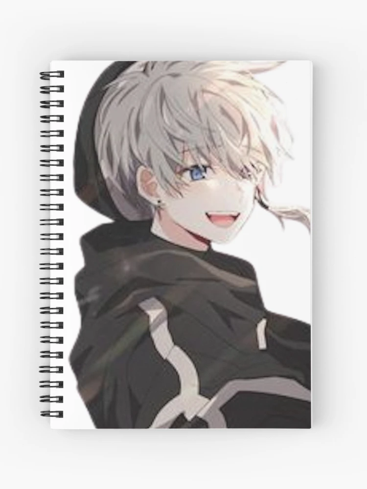 Anime Boy Spiral Notebook for Sale by Dr. Designer