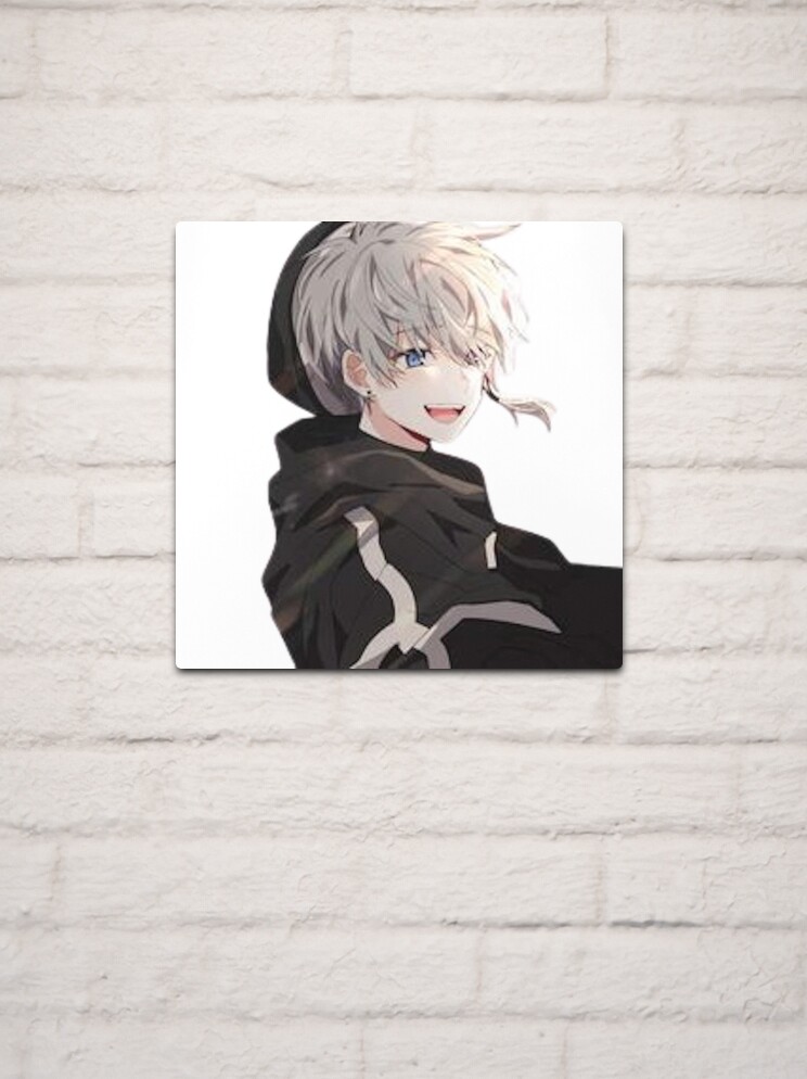 Cute Anime Boy Metal Prints for Sale