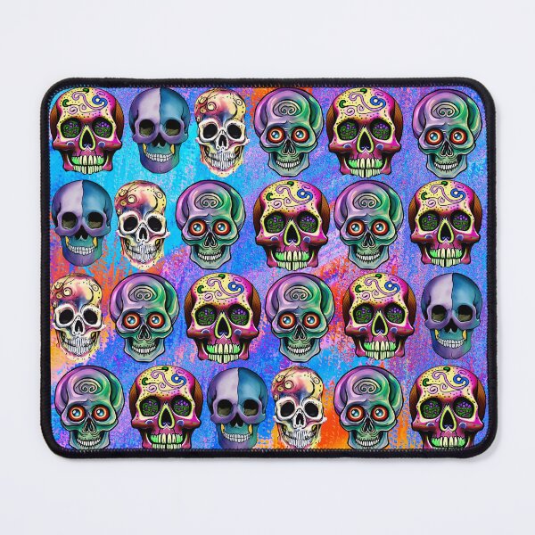 Item preview,  FESTIVE COLORFUL  SKULL PATTERNS - WATERCOLOR PAINT  designed and sold by DanaMire.