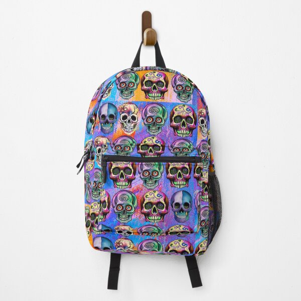 Item preview, FESTIVE COLORFUL SKULL PATTERNS - WATERCOLOR PAINT designed and sold by DanaMire.