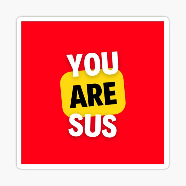 Sus emote for all of your Red accusation needs (I hope this is okay to put  here lol) : r/AmongUs