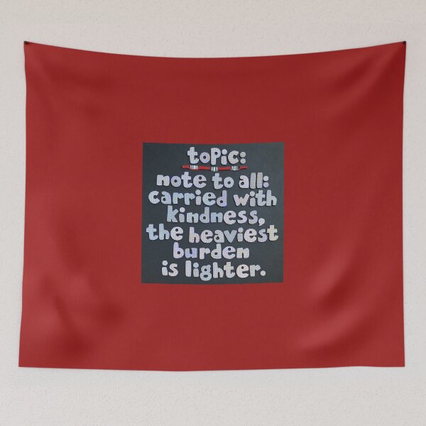 Item preview, Topic:  Lighter Burden designed and sold by prunellaparsnip.