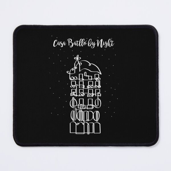 Item preview, Casa Batllo by Night in onedraw designed and sold by PauRicart.