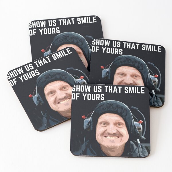 Item preview, Gunther Steiner / Show Us That Smile Of Yours T shirts and more Merch !! designed and sold by Randomness At Peak.