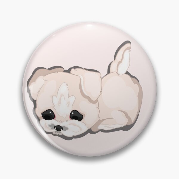 Item preview,  Shy White Doggo designed and sold by Mango-Koi.