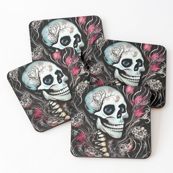 Item preview, Floral Skull designed and sold by HelenHollywood.
