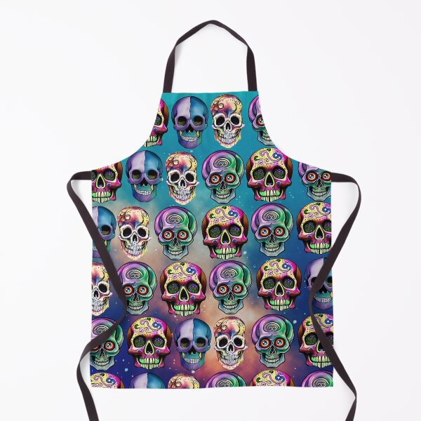 Item preview,   COLORFUL  SKULL PATTERNS - GALAXY BACKGROUND  designed and sold by DanaMire.