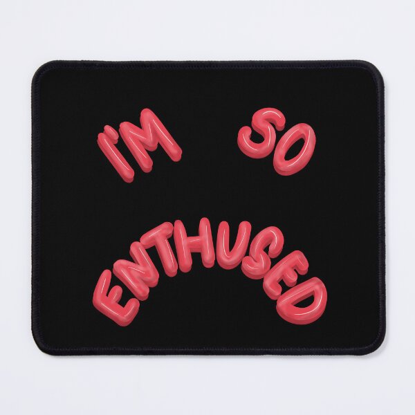 Item preview, Enthusiastic Sad Face designed and sold by keejus.