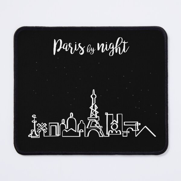 Item preview, Night city Paris Skyline in onedraw designed and sold by PauRicart.