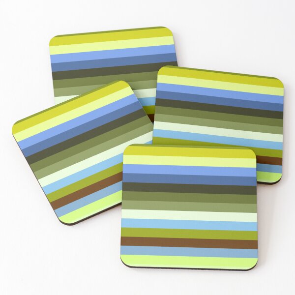 Item preview, Retro TV Bar Inspired Stripes designed and sold by TotallyRetroArt.