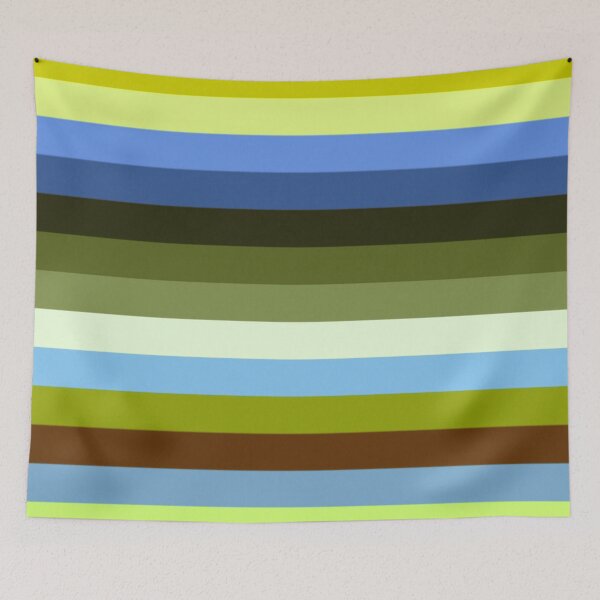 Item preview, Retro TV Bar Inspired Stripes designed and sold by TotallyRetroArt.