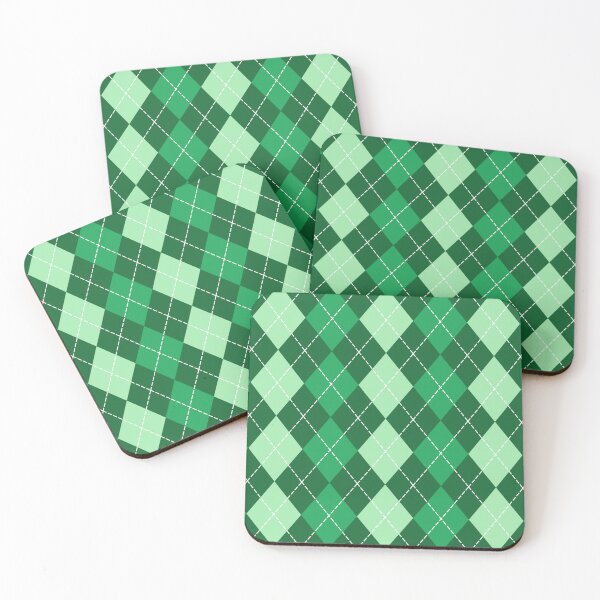 Item preview, Green Argyle Pattern designed and sold by starrylite.