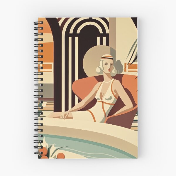 Artikelvorschau, Faulenzen, Art-Deco-Stil entworfen und verkauft von Shundayah.