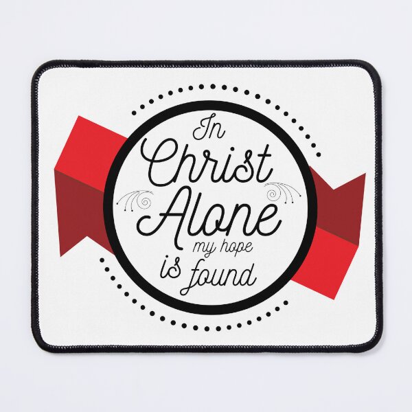 Item preview, T shirt and Sticker - In christ alone my hope is found designed and sold by Billium Halder.