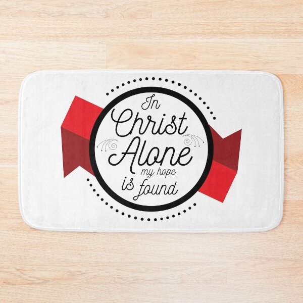 Item preview, T shirt and Sticker - In christ alone my hope is found designed and sold by Billium Halder.