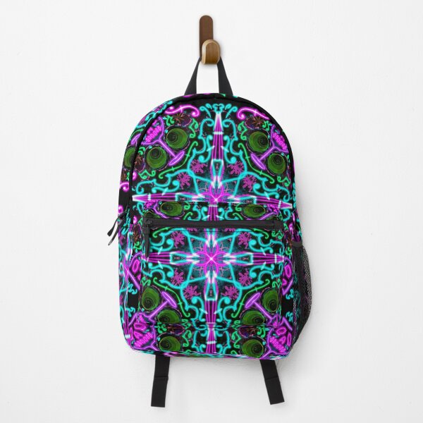 Item preview, Neon Mandala Flower Abstract designed and sold by Chatchot.
