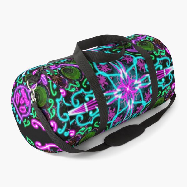 Item preview, Neon Mandala Flower Abstract designed and sold by Chatchot.