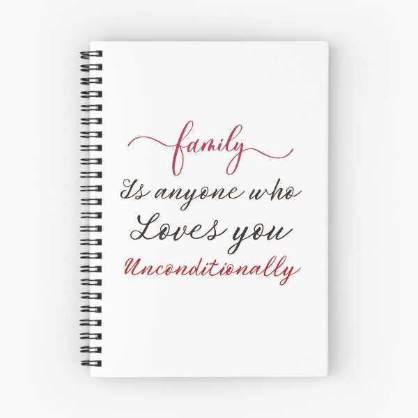 Item preview,  family is anyone who loves you unconditionally designed and sold by Itsforyou1.