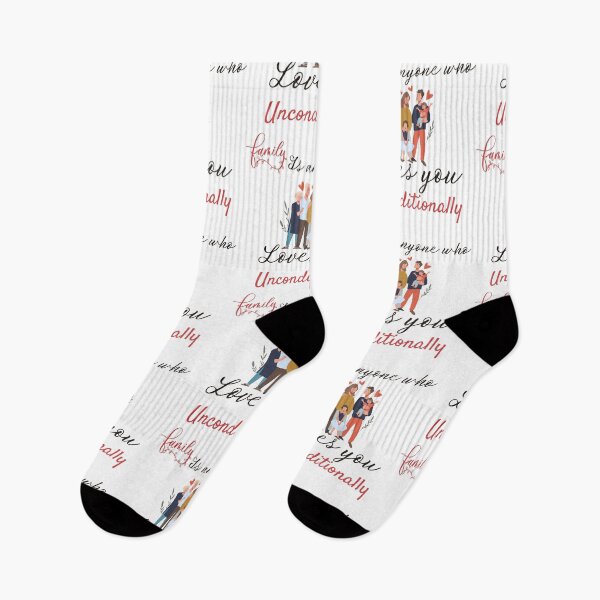 Item preview,  family is anyone who loves you unconditionally designed and sold by Itsforyou1.