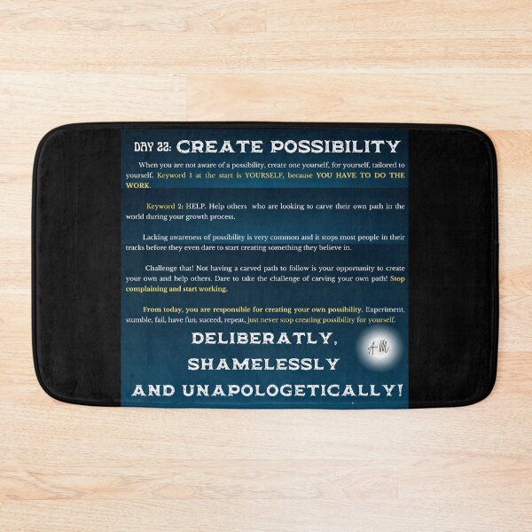 Item preview, Day 22 of the year: Create possibility! designed and sold by BuddyBoots.