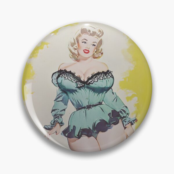 Item preview, Curvy Fashion Pinup Girl designed and sold by cutestpinups.