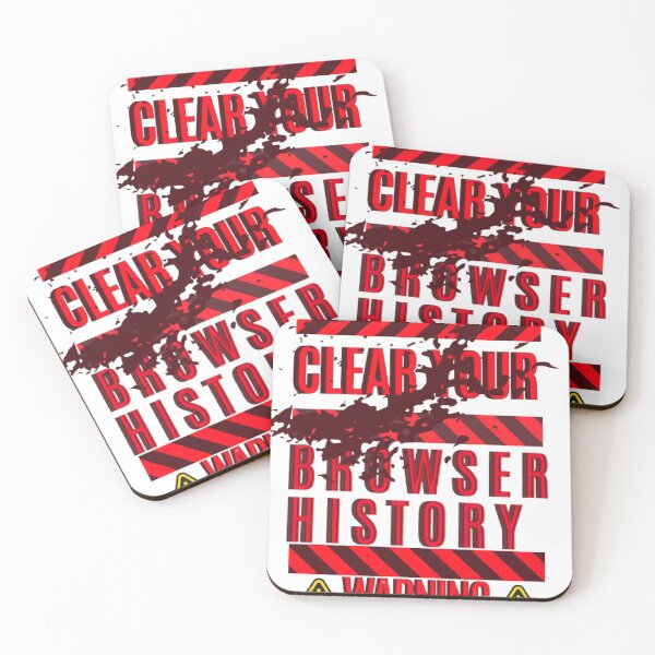 Item preview, Clear Your Browser History, Warning designed and sold by KoumlisArt.