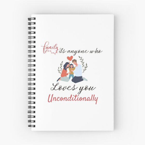 Item preview, family is anyone who loves you unconditionally designed and sold by Itsforyou1.