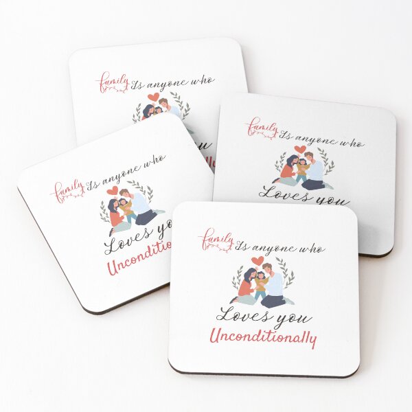 Item preview, family is anyone who loves you unconditionally designed and sold by Itsforyou1.
