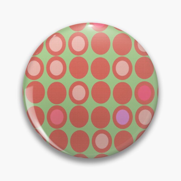 Item preview, Mid-Century Modern Inspired Oval Pattern designed and sold by TotallyRetroArt.