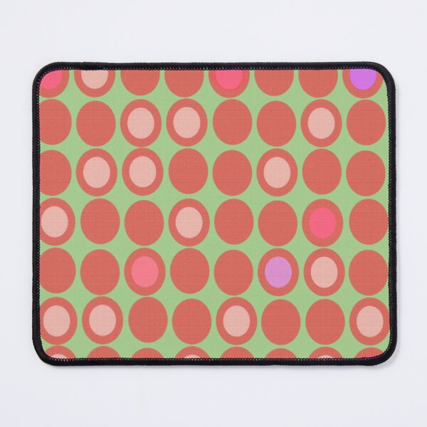 Item preview, Mid-Century Modern Inspired Oval Pattern designed and sold by TotallyRetroArt.
