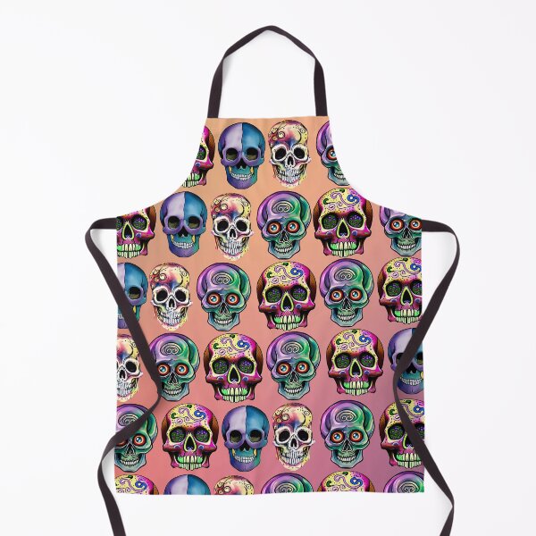Item preview, COLORFUL SKULL PATTERNS - ABSTRACT PINK designed and sold by DanaMire.