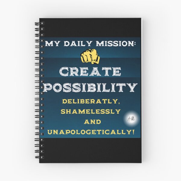 Item preview, My daily mission: Create possibility! designed and sold by BuddyBoots.