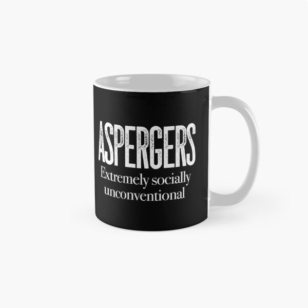 Item preview, ASPERGERS Extremely socially unconventional | Asperger Syndrome Awareness | Autism Spectrum Disorder | High Functioning | Neurodiversity | Neurodivergent | Neurodiverse designed and sold by MJDezigns.