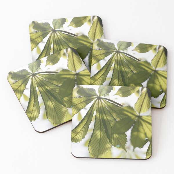 Item preview, European horse-chestnut leaves in the sun designed and sold by AnnaKT.