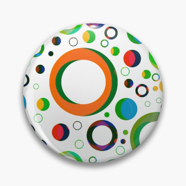 Item preview, Retro Inspired Circles designed and sold by TotallyRetroArt.