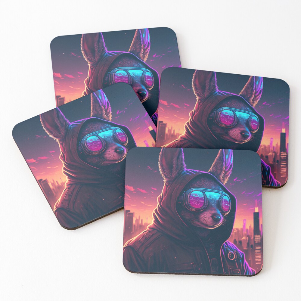 Item preview, Coasters (Set of 4) designed and sold by NextGenMerch.