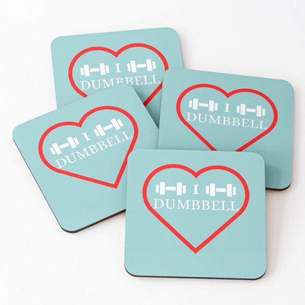 Item preview, I LOVE DUMBBELL  GYM designed and sold by GenevieveWaters.