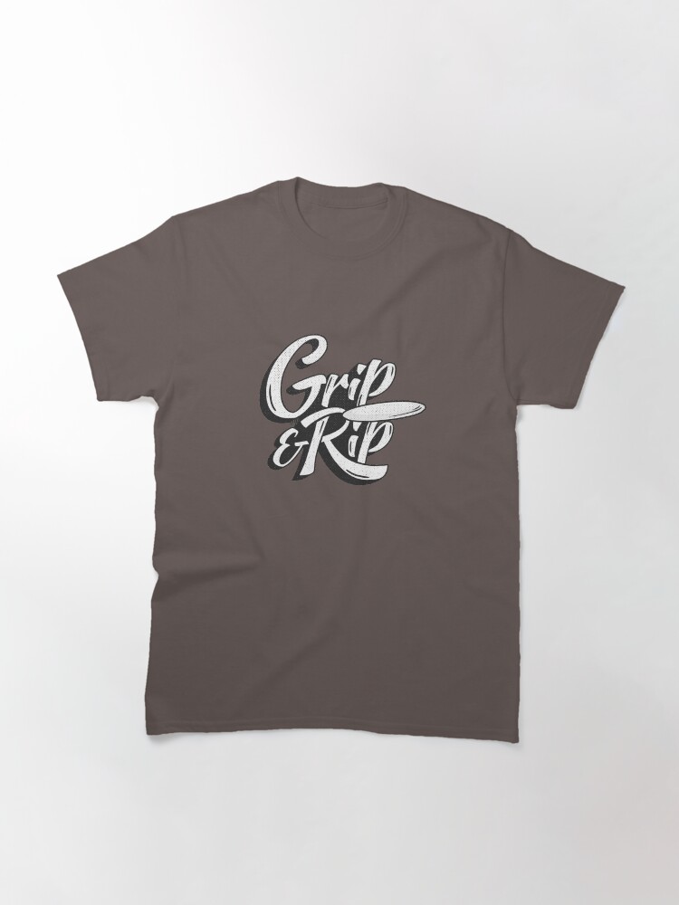 "Grip & Rip Disc Golf" Tshirt by Blendedtees Redbubble