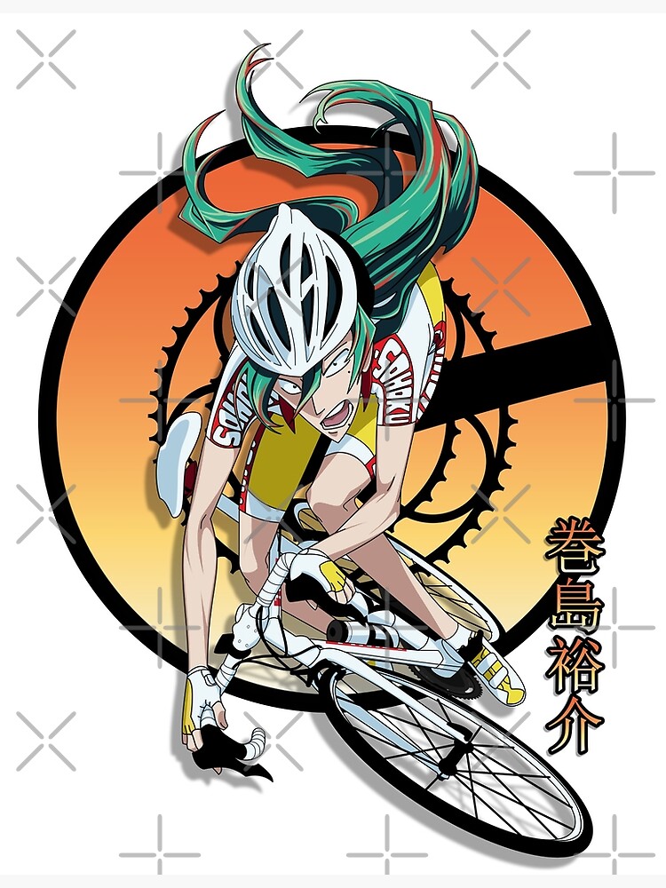 Yusuke Makishima Goat Peak Spider Yowamushi Pedal Sohoku GEAR | Art Print