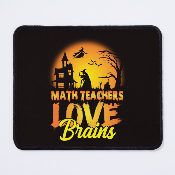Item preview, MATHE TEACHERS LOVE BRAINS designed and sold by teemaker24.