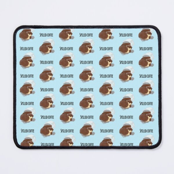Item preview, Spilled Coffee azul designed and sold by UgaMaru.