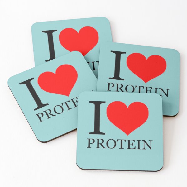 Item preview, I Love Protein Black designed and sold by GenevieveWaters.