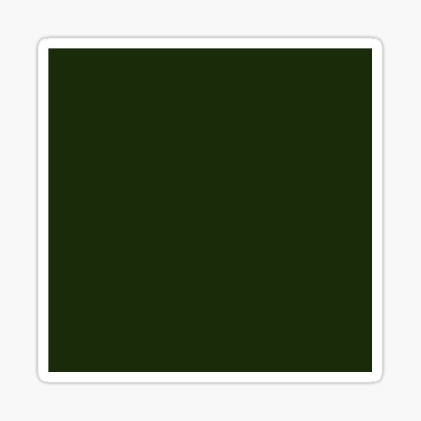 Deep Forest Green Color