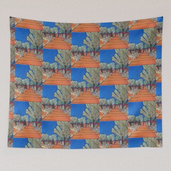 Item preview, Abstract Trees - The pathway designed and sold by HelenMWhite.