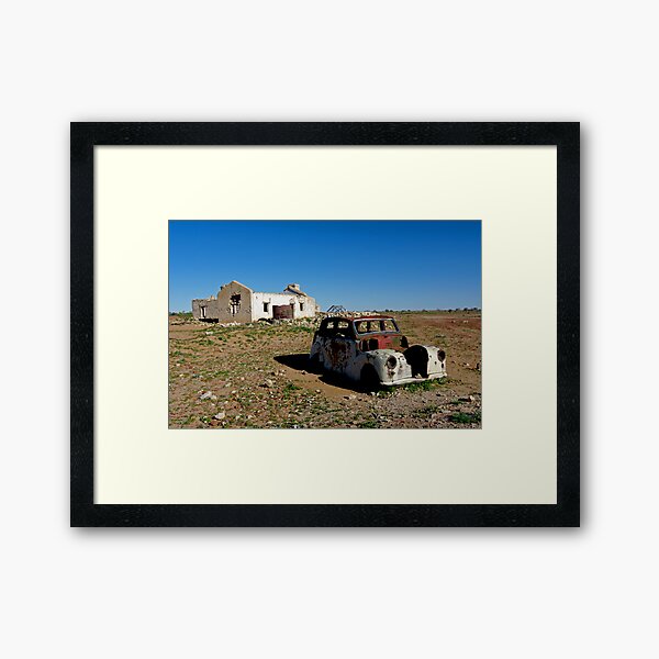 Cadelga Ruins Framed Art Print