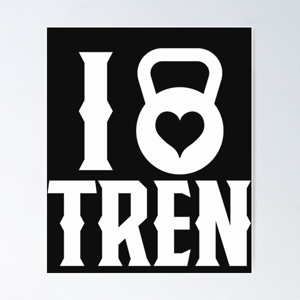 Item preview, I love tren  trenbolone lover  i heart tren  funny trenbolone anabolic  designed and sold by GenevieveWaters.